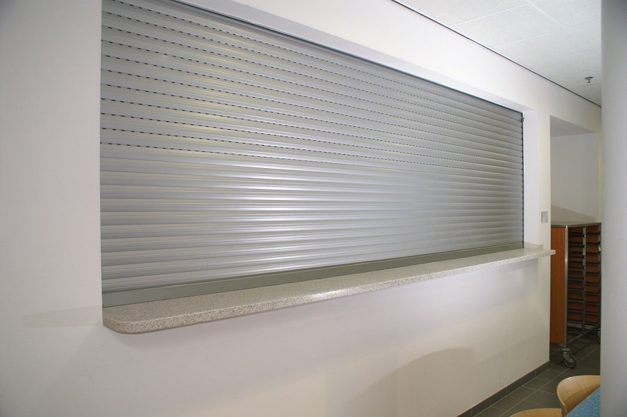 Aluminium balierolluik in standaard kleur